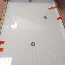 2. akosť Jedálenský stôl sklenený Sturdy, 200 cm - 5
