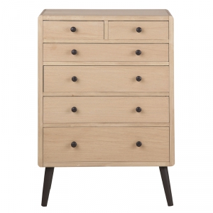 2. jakost Komoda s 6 zásuvkami Toro, 95 cm