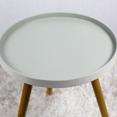 2. jakost Konferenční / odkládací stolek Teatime, šedá - 3
