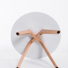 2. jakost Konferenční stolek Erik, 60 cm, nohy přírodní - 2