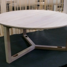 2. jakost Konferenční stolek Habit kulatý, 90 cm - 1
