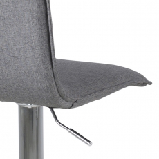 Barová stolička Alena, sivá - 8