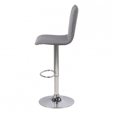 Barová stolička Alena, sivá - 3