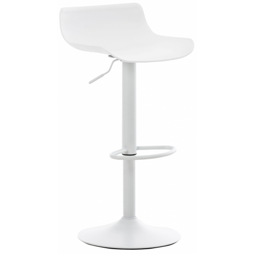 Barová stolička Aveiro, biela - 1