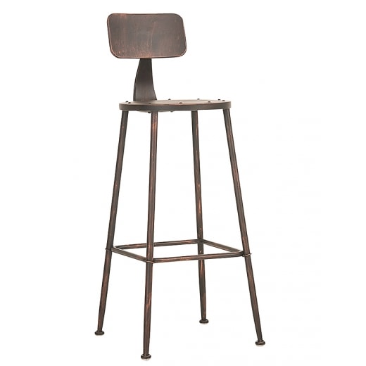 Barová stolička bronzová Orleans - 1