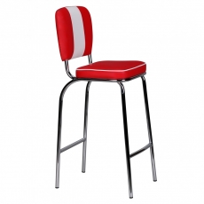 Barová stolička Elvis, červená - 3