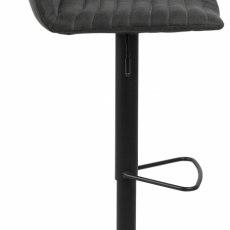 Barová stolička Kimmy (SET 2 ks), antracitová  - 4