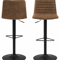 Barová stolička Kimmy (SET 2 ks), camel - 5