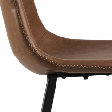 Barová stolička Oregon (SET 2 ks), hnedá - 3