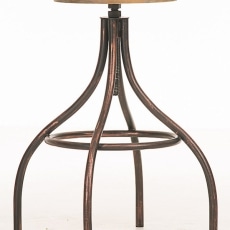 Barová stolička s bronzovou podnožou Quick - 3