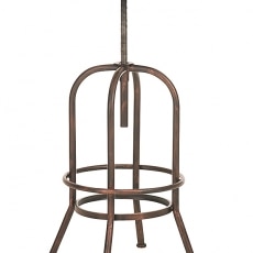 Barová stolička s bronzovou podnožou Rodney - 1