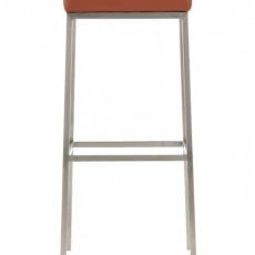 Barová stolička s nerezovou podnožou Frankie - 3