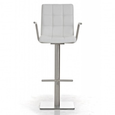 Barová stolička s nerezovou podnožou Indigo - 3