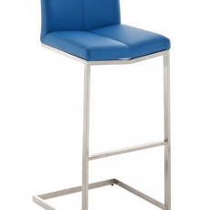 Barová stolička s nerezovou podnožou Isle - 2