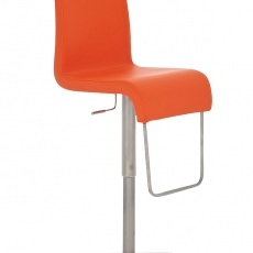 Barová stolička s nerezovou podnožou Jimmy - 4