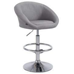 Barová stolička Sheryl (SET 2 ks), svetlo šedá