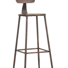 Barová židle bronzová Orleans - 1
