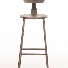 Barová židle bronzová Orleans - 2