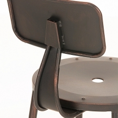 Barová židle bronzová Orleans - 5