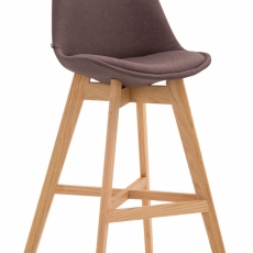 Barová židle Cane, hnědá - 1