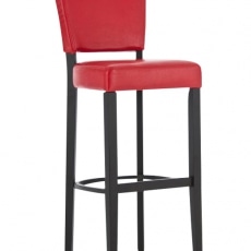 Barová židle dřevěná Amber (SET 2 ks) - 1
