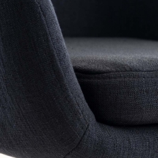 Barová židle Grane (SET 2 ks), černá - 5