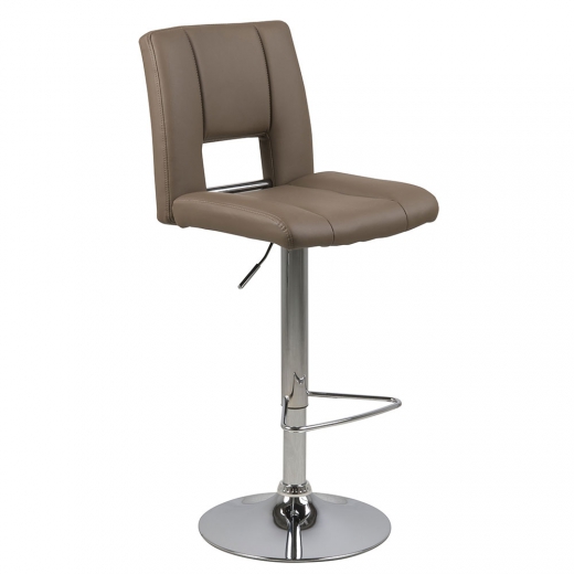 Barová židle Larry (SET 2 ks), cappucino - 1