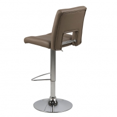 Barová židle Larry (SET 2 ks), cappucino - 4