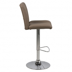 Barová židle Larry (SET 2 ks), cappucino - 6