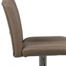 Barová židle Larry (SET 2 ks), cappucino - 7