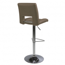 Barová židle Larry (SET 2 ks), cappucino - 5