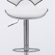 Barová židle Lisa (SET 2 ks), bílá - 6