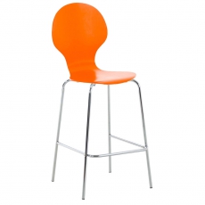 Barová židle překližková Line (SET 4 ks), lakovaná - 3
