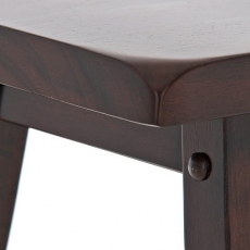 Barová židle Rubby dřevěná - 5