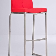 Barová židle s nerezovou podnoží Blank (SET 2 ks) - 2