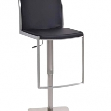 Barová židle s nerezovou podnoží Conrad - 5