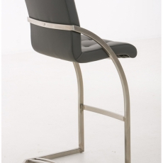 Barová židle s nerezovou podnoží Dalton - 8