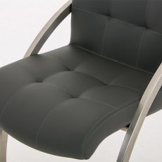 Barová židle s nerezovou podnoží Dalton - 10