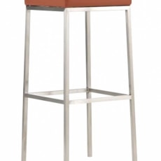 Barová židle s nerezovou podnoží Frankie - 10