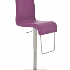 Barová židle s nerezovou podnoží Jimmy - 7