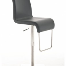 Barová židle s nerezovou podnoží Jimmy - 11