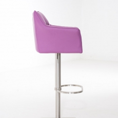 Barová židle s nerezovou podnoží Sofi - 13