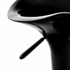 Barová židle Saddie (SET 2 ks), černá - 6