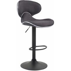 Barová židle Vega II., tmavě šedá