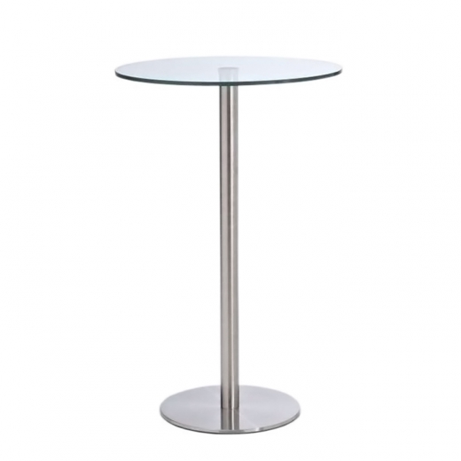 Barový stôl s nerezovou podnožou Minor - 1