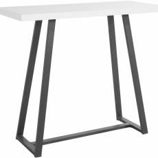 Barový stôl Gaby, 120 cm, biela - 1