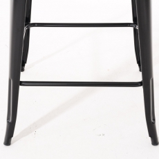 Barový stôl Goran, 106 cm, čierna - 4