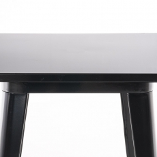 Barový stůl Goran, 106 cm, černá - 3