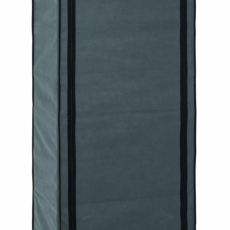 Botník Preston, 142 cm, sivá/čierna - 2
