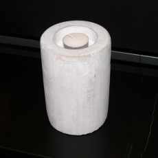 Čajový svícen z umělého kamene, 15 cm - 3